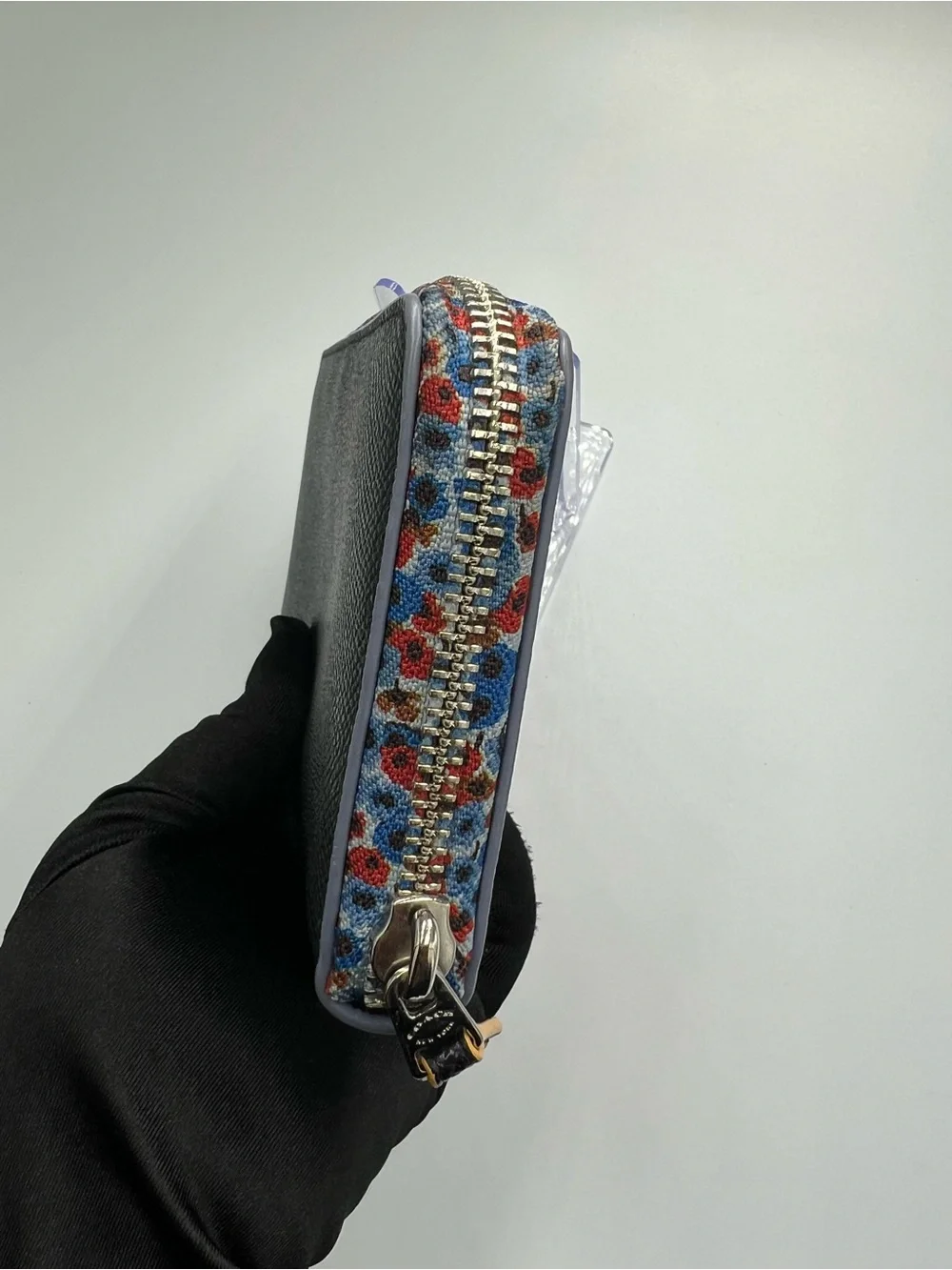 Coach Accordion Zip Wallet EUC